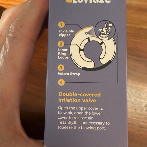 Loflaze Inflatable Protective Collar for Pets Post Surgery - comfortable donut - Picture 4 of 5